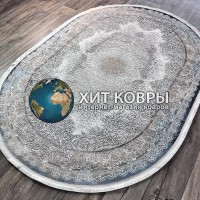Турецкий ковер Deko 20118 Бежевый овал